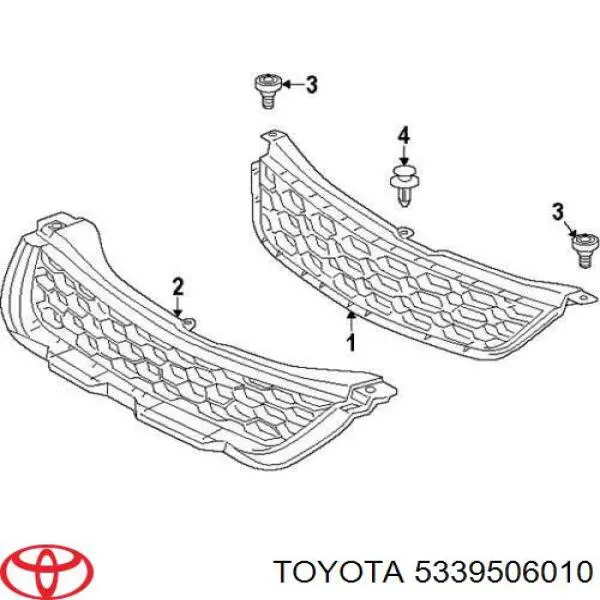  Toyota 5339506010 ціна, від 31.67 USD