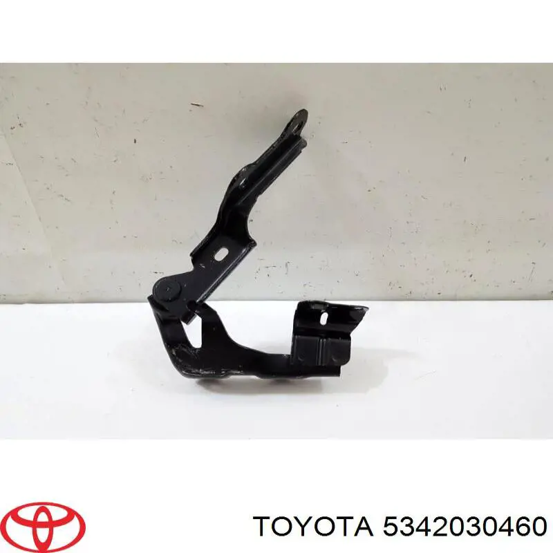 5342030460 Toyota Завіс капота, лівий