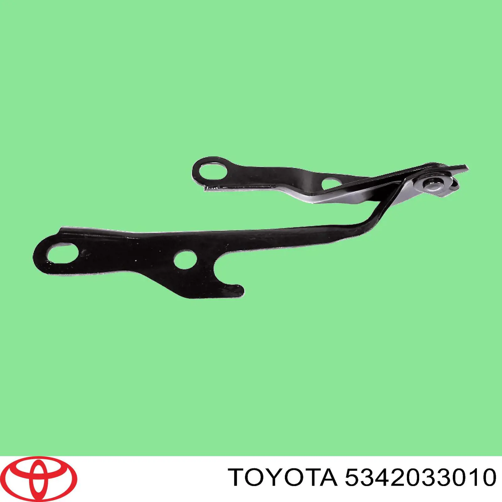 Петля капота, ліва Toyota 5342033010 ціна, від 19.00 USD