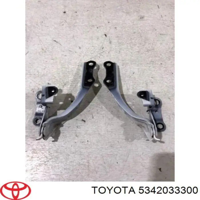 5342033300 Toyota Завіса капота ліва