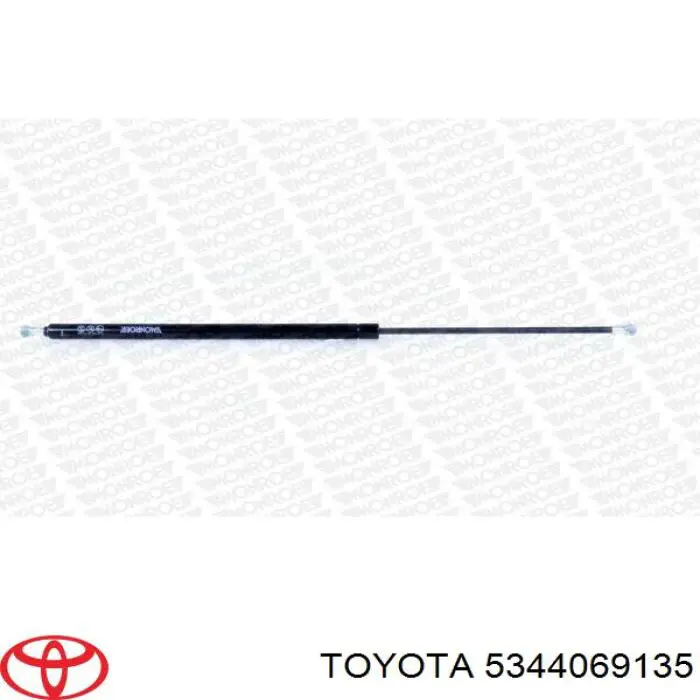 5345069135 Toyota амортизатор капота