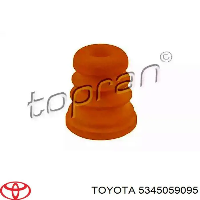 Амортизатор капота лівий 5345059095 Toyota