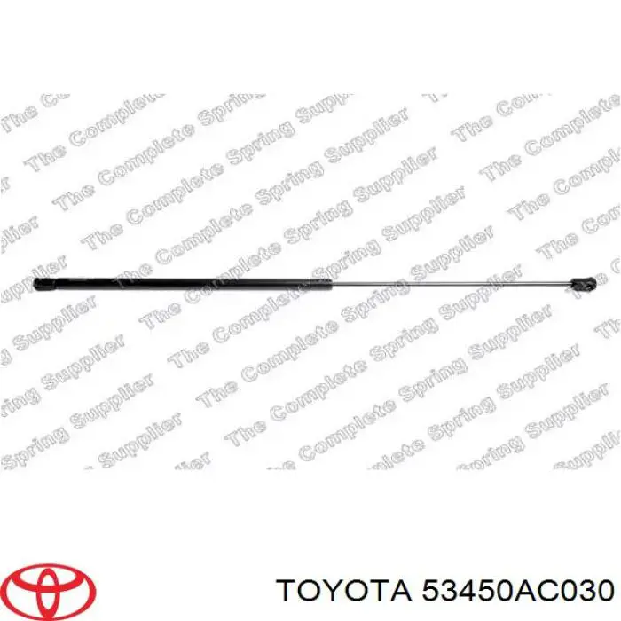 Опора капота ліва Toyota 53450AC030 ціна, від 13.29 USD