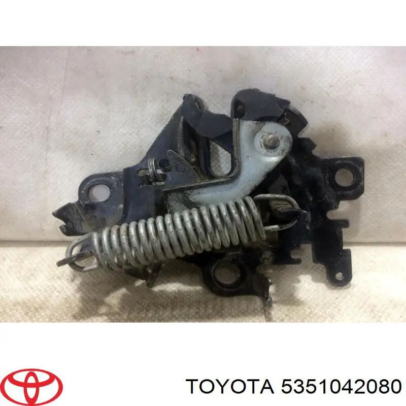 5351042080 Toyota Запор капота (замок і привід замка капота)