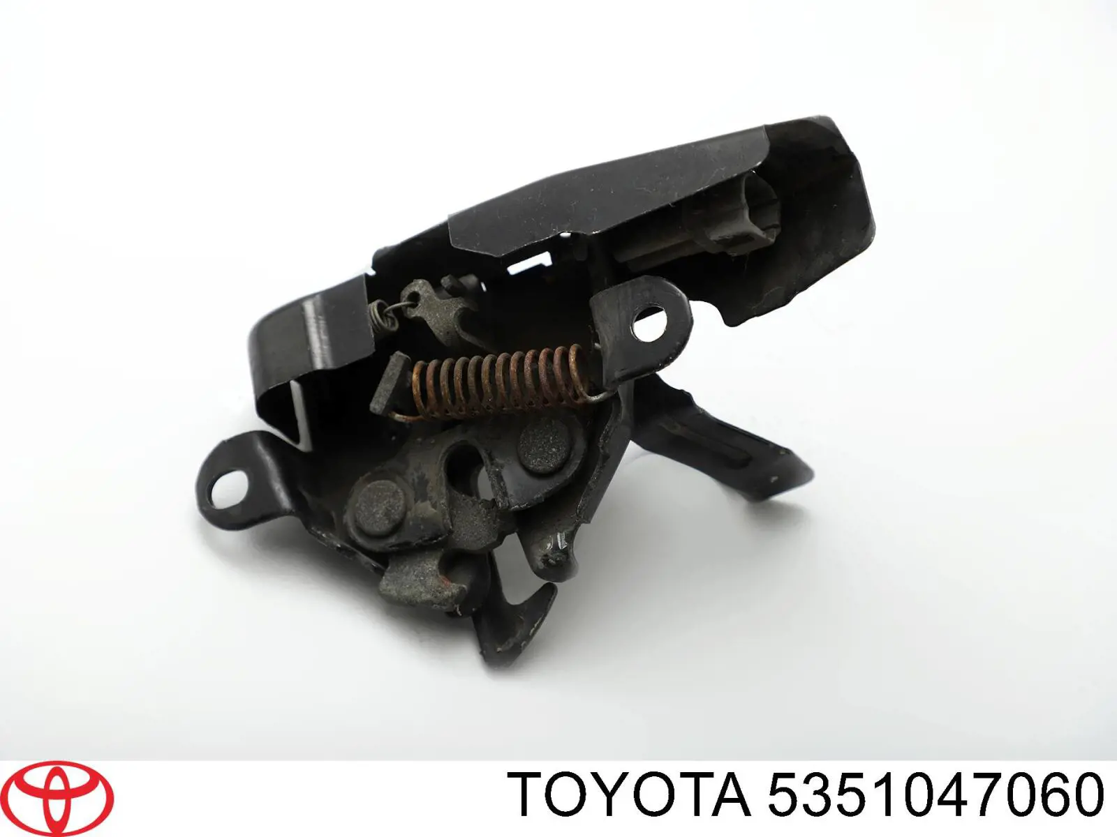 5351047060 Toyota Запор капота (замок і привід замка капота)