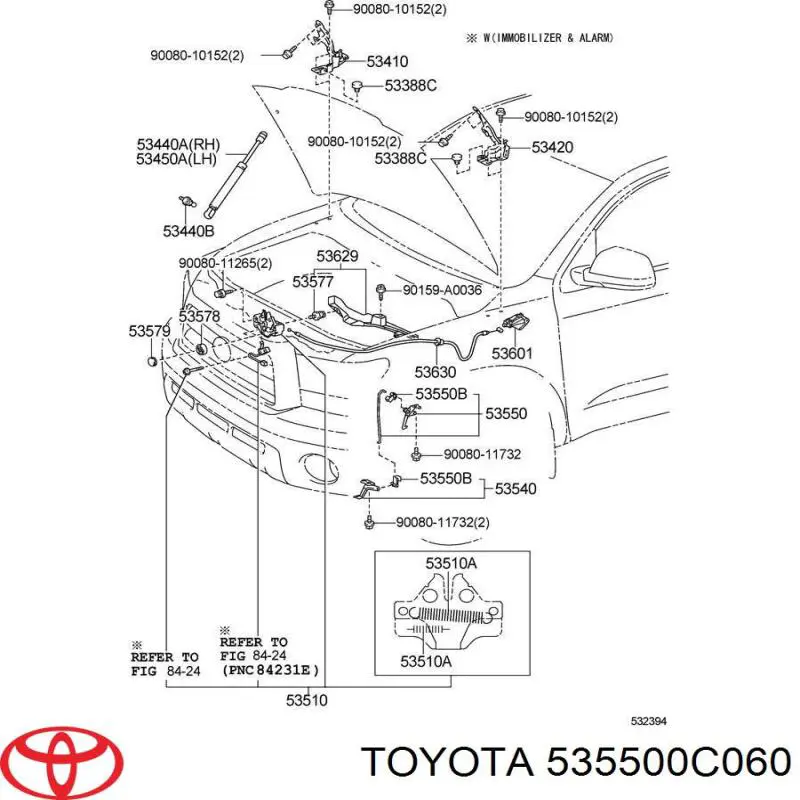 535500C060 Toyota 