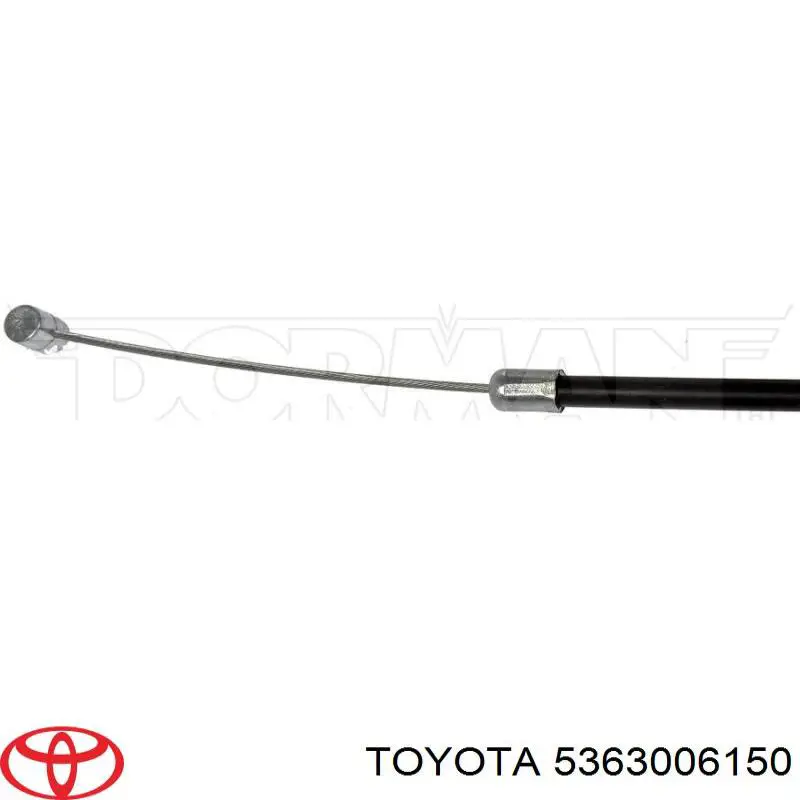5363006150 Toyota Трос замка капота