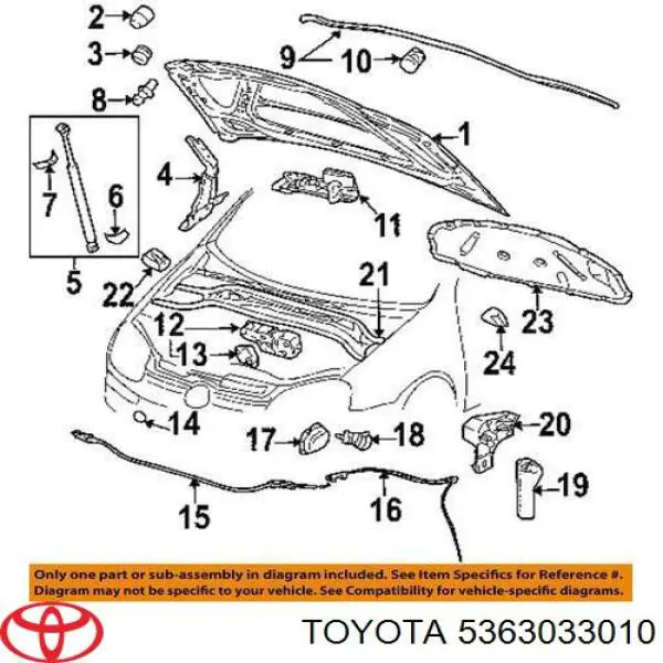 Купити 5363033010 Toyota 