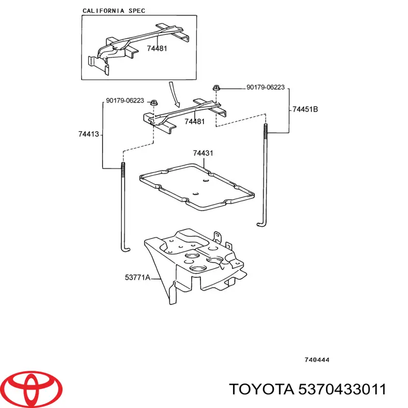 5370433011 Toyota 