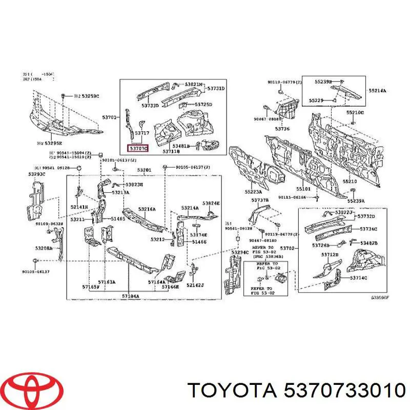 5370733010 Toyota 