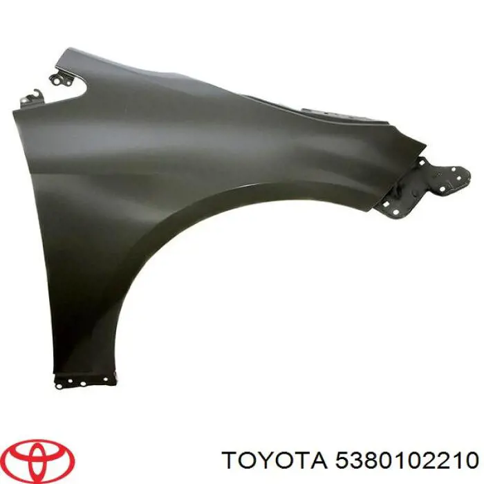 Крило переднє праве Toyota 5380102210 ціна, від 107.68 USD
