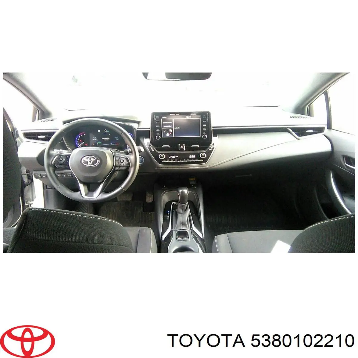 5380102210 Toyota Крило переднє праве