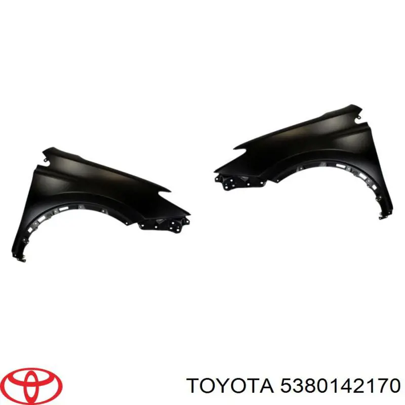 Крило переднє праве API TY80401601R00 ціна, від 39.99 USD