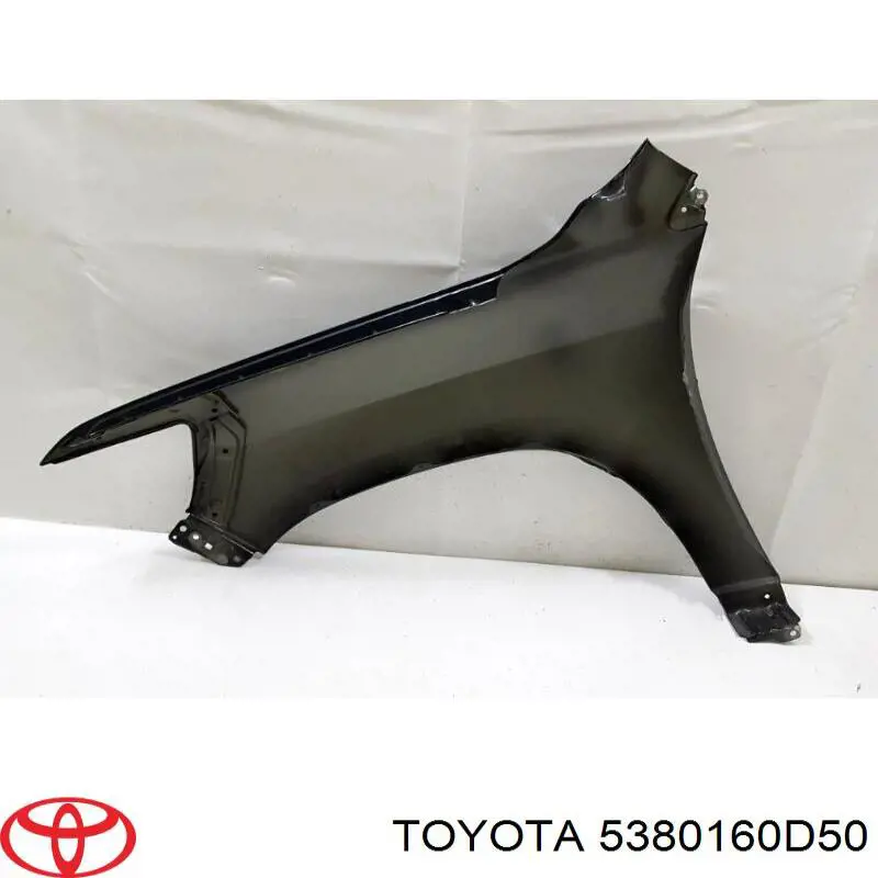 5380160D50 Toyota крило переднє праве