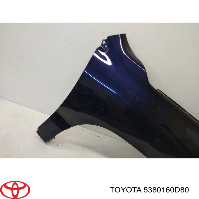 Ліве переднє крило Toyota 5380160D80 ціна, від 545.74 USD