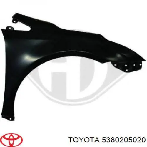 Купити 5380205020 Toyota Крило переднє ліве