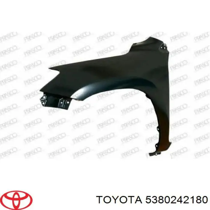 Крило переднє ліве 538020R020 Toyota