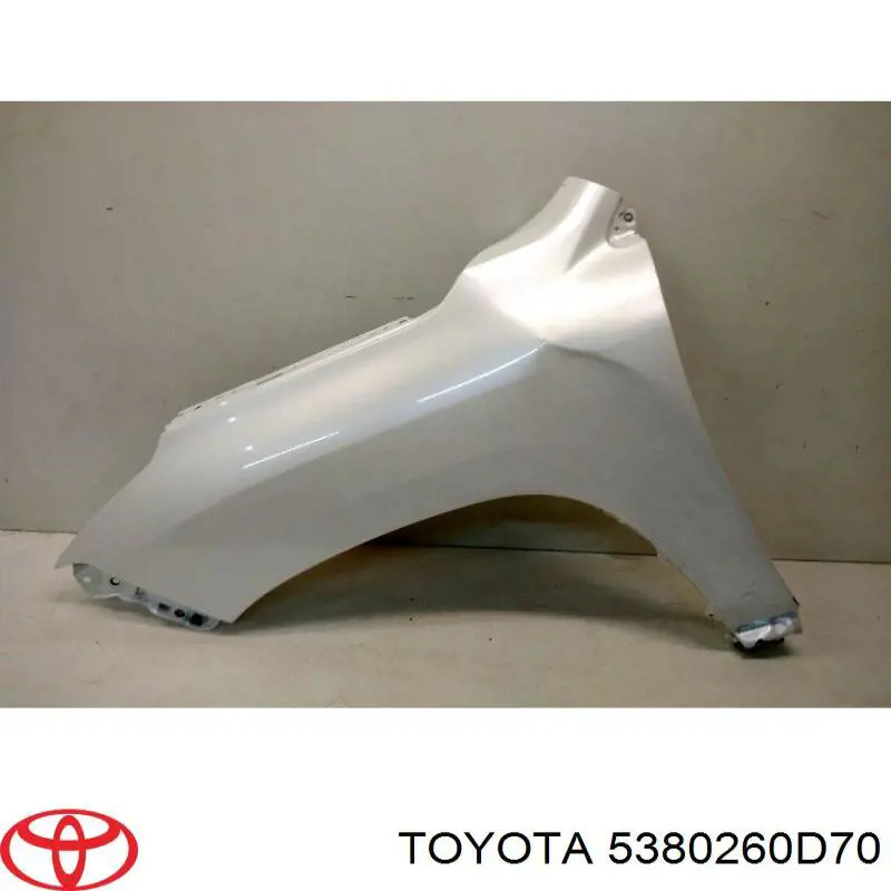 Крило переднє праве Toyota 5380260D70 ціна, від 460.03 USD
