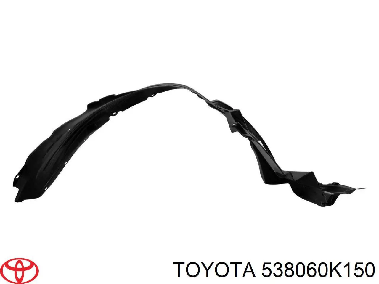 538060K150 Toyota Підкрилок переднього крила, лівий