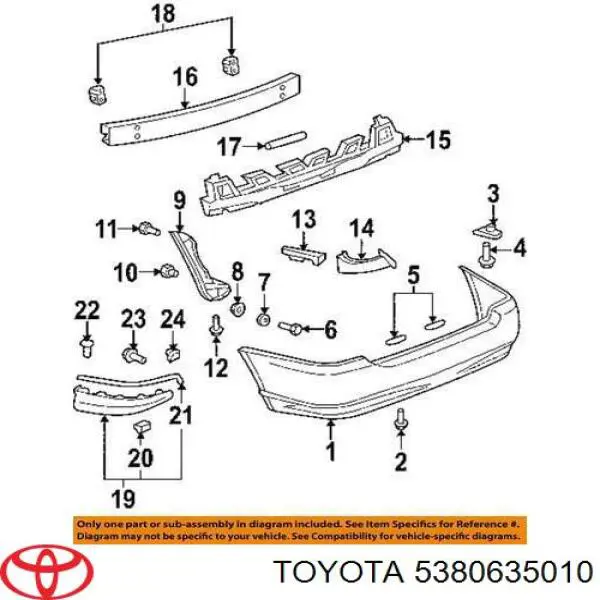 5380635010 Toyota 