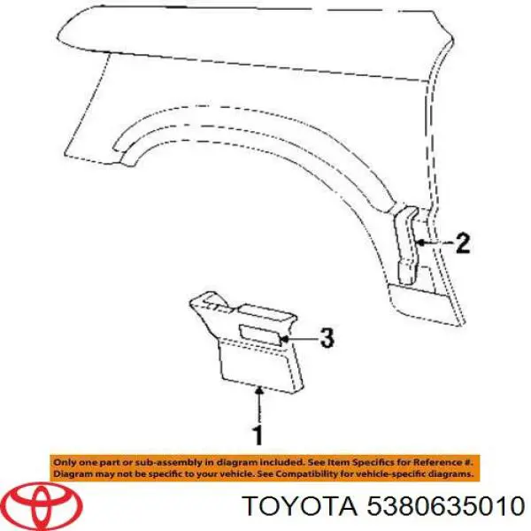 Купити 5380635010 Toyota 