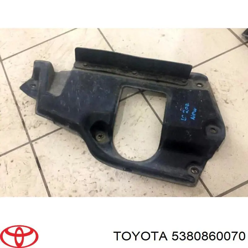 Підкрилок переднього крила, лівий передній Toyota 5380860070 ціна, від 43.52 USD