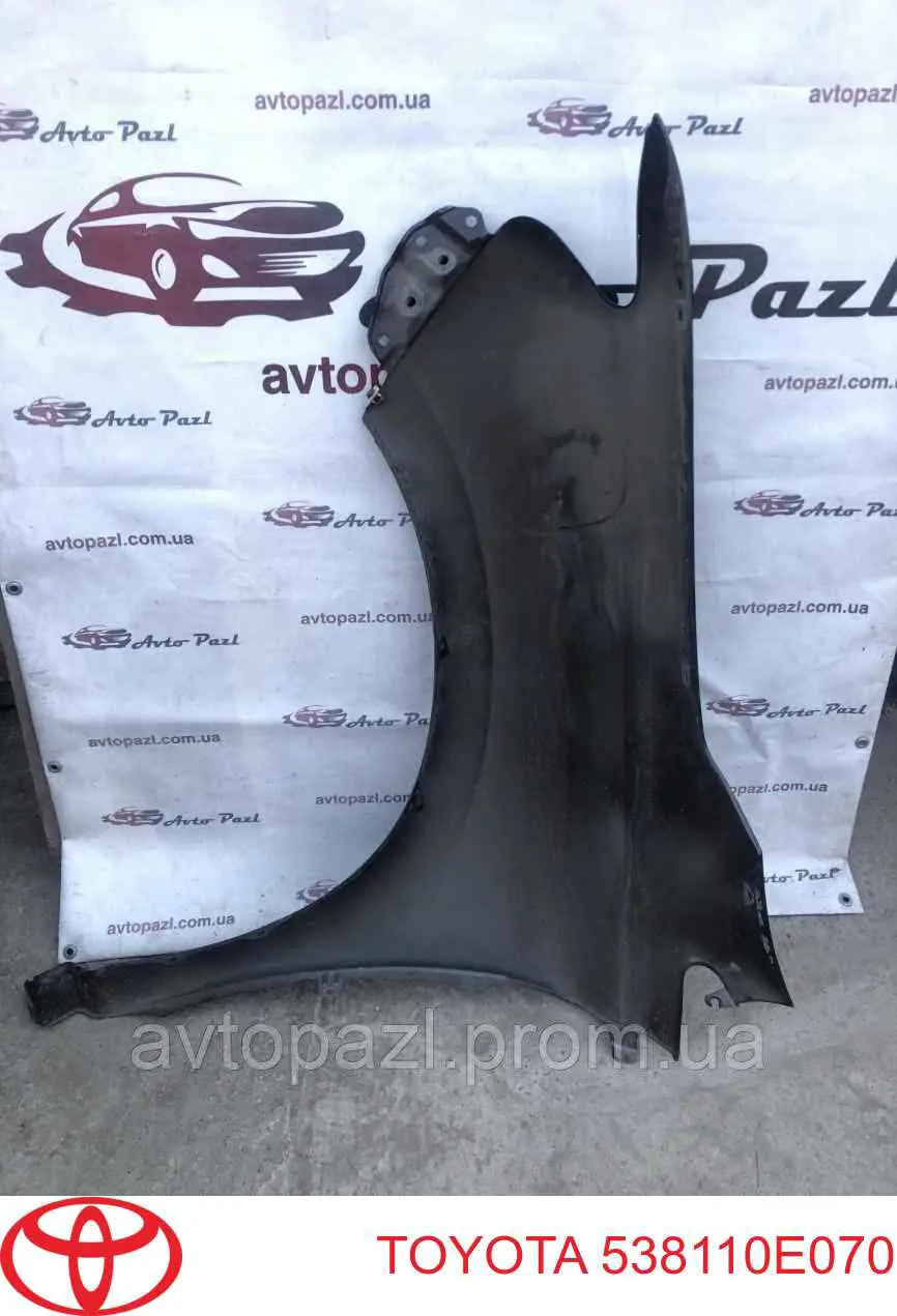 Крило переднє праве Toyota 538110E070 ціна, від 67.49 USD