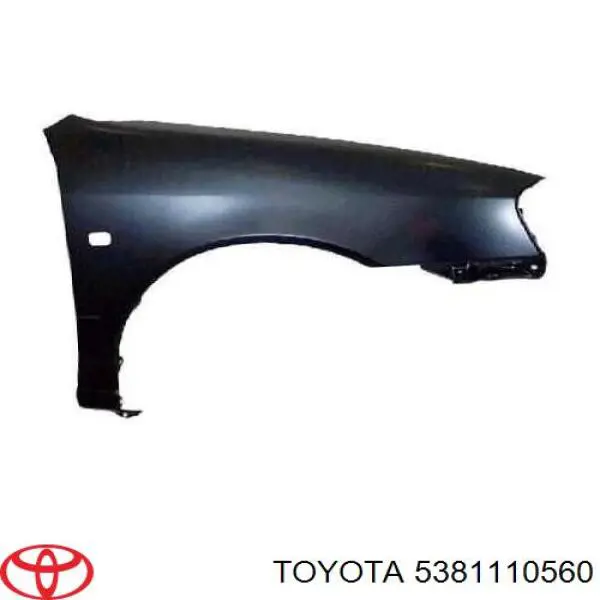 Крило переднє праве на Toyota Starlet IV 