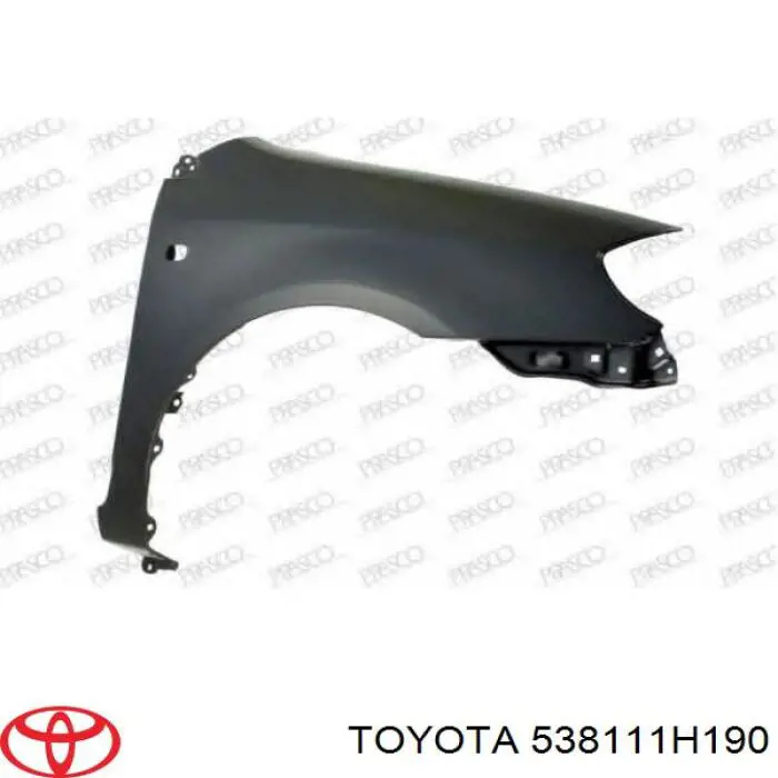 Крило переднє праве FPS FP7012312 ціна, від 43.91 USD