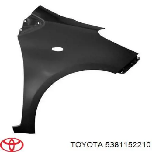 5381152210 Toyota Крило переднє праве
