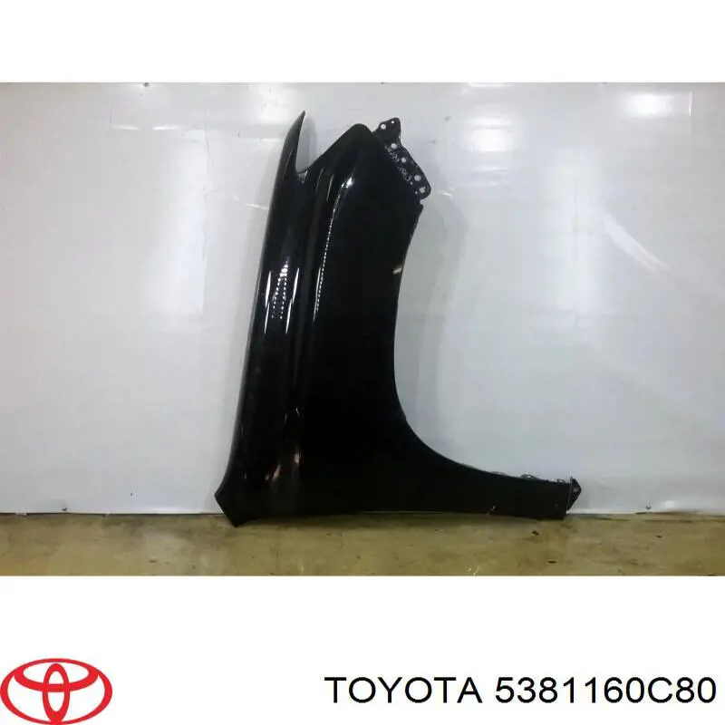 5381160C80 Toyota Крило переднє праве