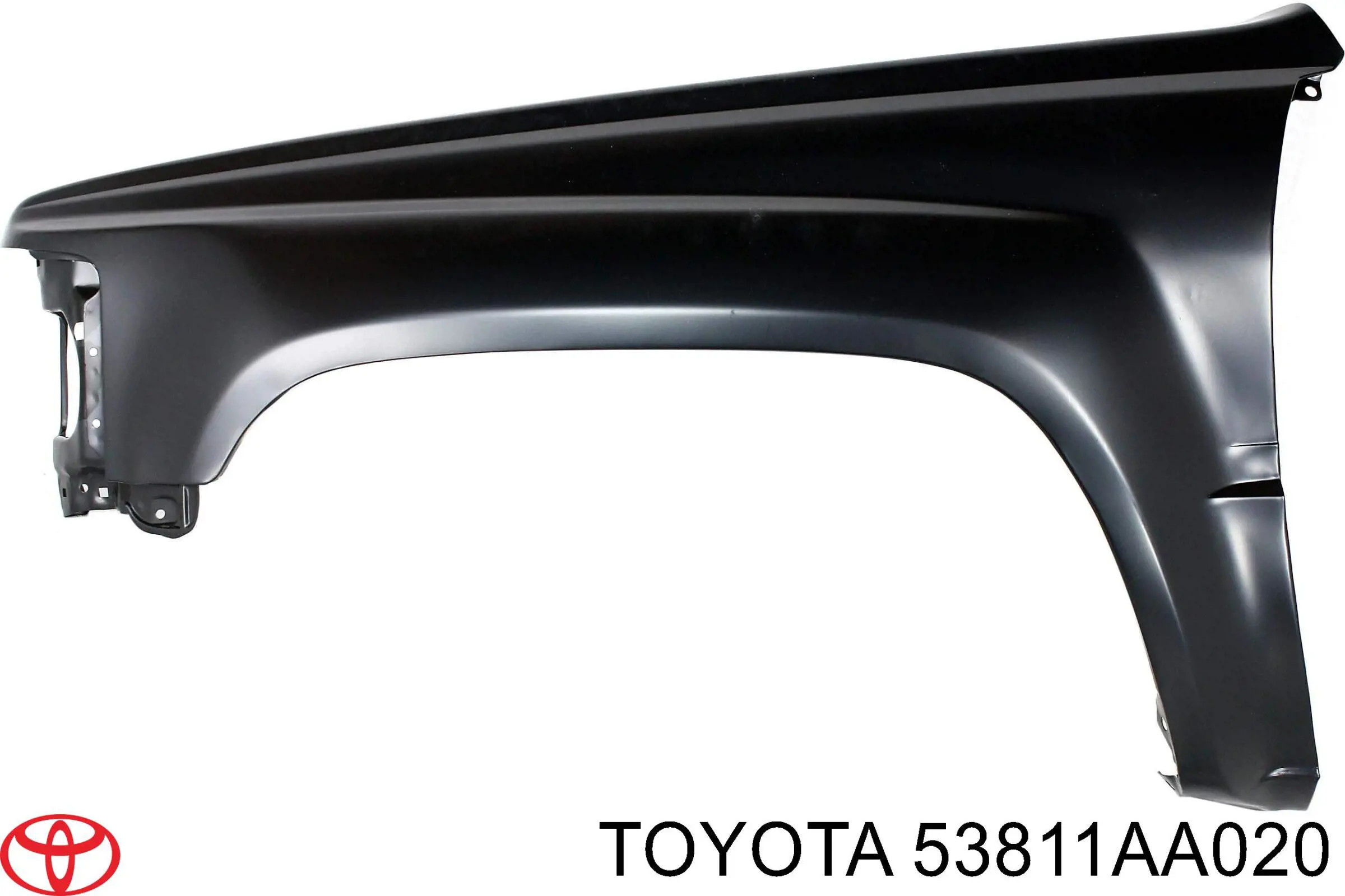 Переднє праве крило Toyota 53811AA020