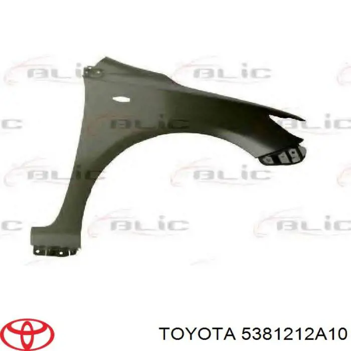 Купити 5381212A10 Toyota Крило переднє ліве