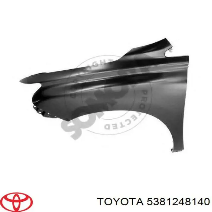 Купити 5381248140 Toyota Крило переднє ліве