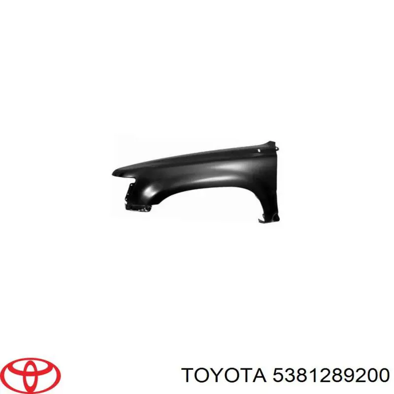Ліве переднє крило Toyota 5381289200 ціна, від 503.10 USD
