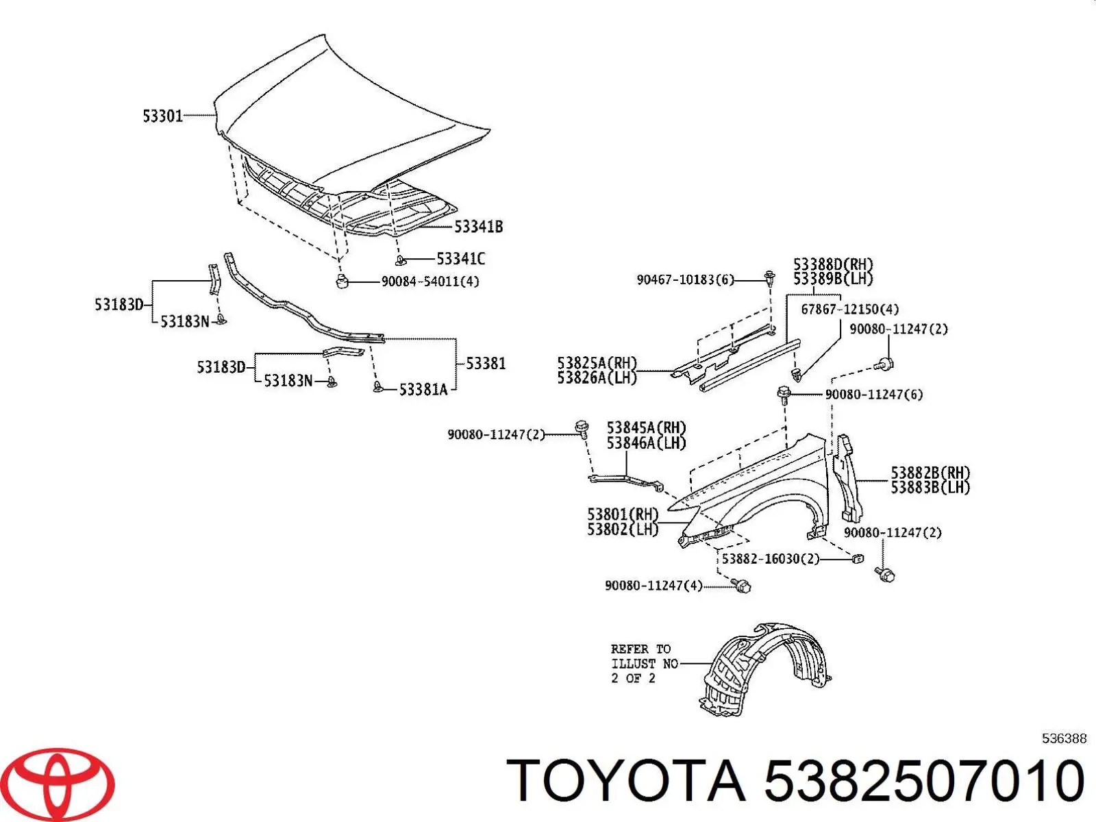 5382507010 Toyota 