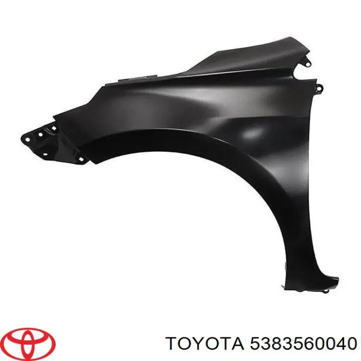 Кронштейн кріплення крила переднього, передній Toyota 5383560040 ціна, від 10.00 USD