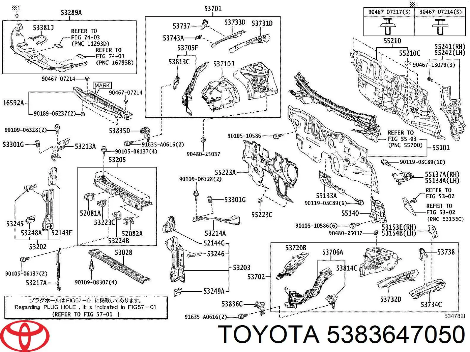 5383647050 Toyota 