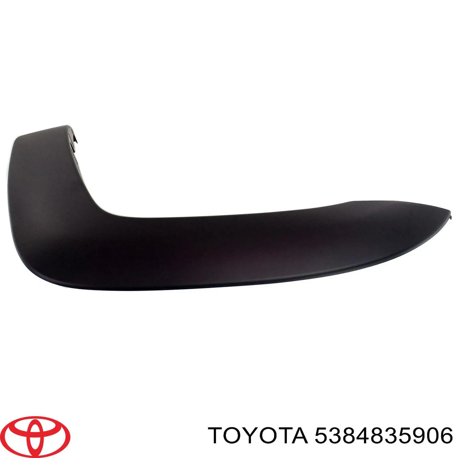 5384835906 Toyota Розширювач/накладка арки переднього крила, лівий