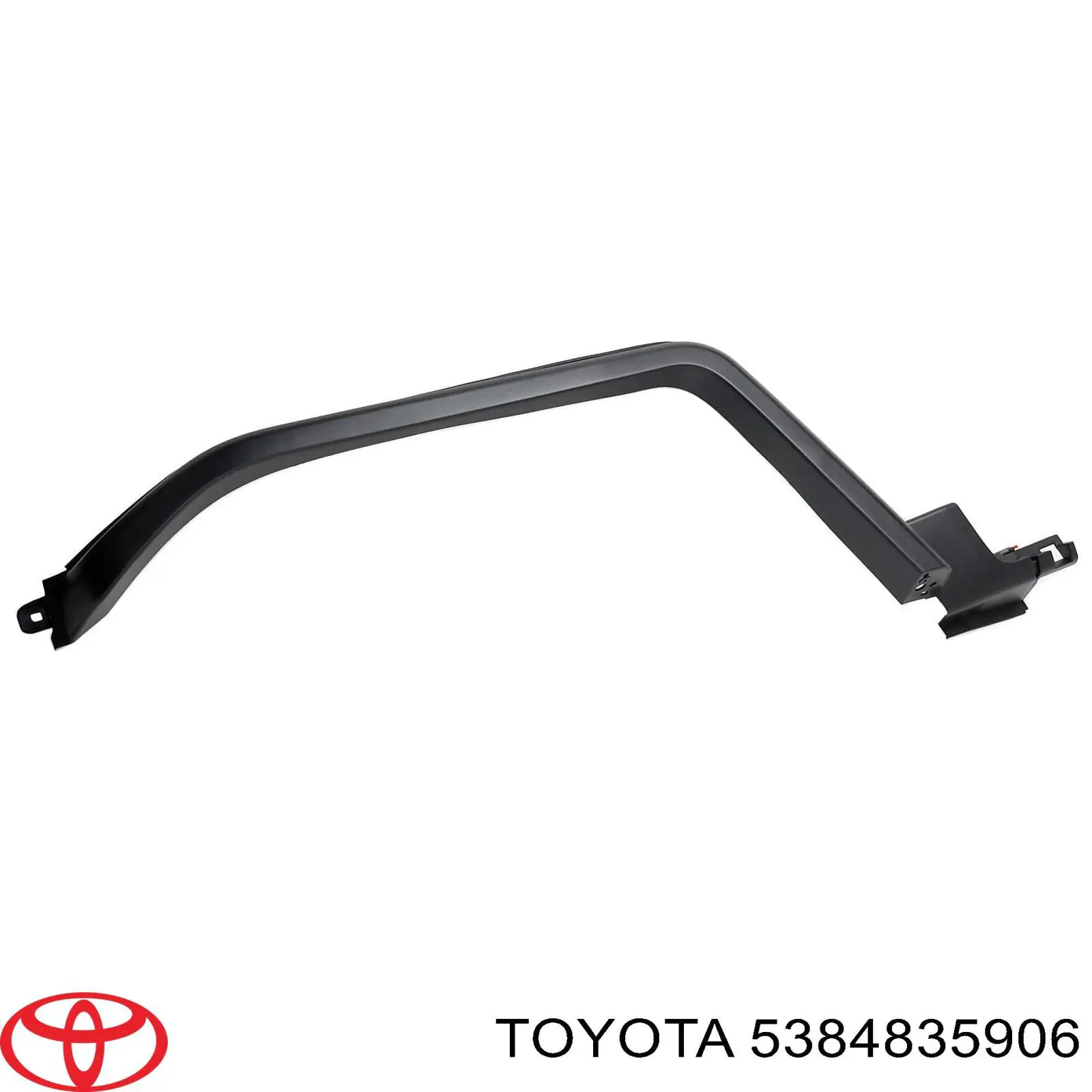 Накладка передньої лівої арки колеса Toyota 5384835906 ціна, від 244.64 USD