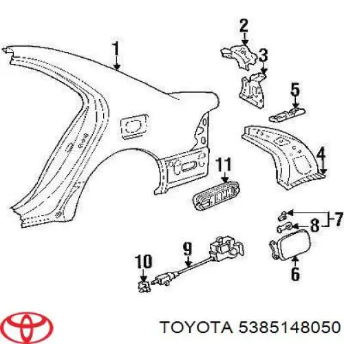 Купити 5385148050 Toyota 