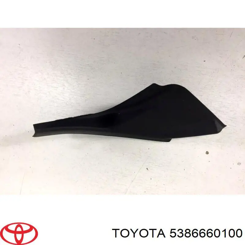 5386660100 Toyota Захисна накладка переднього скла права