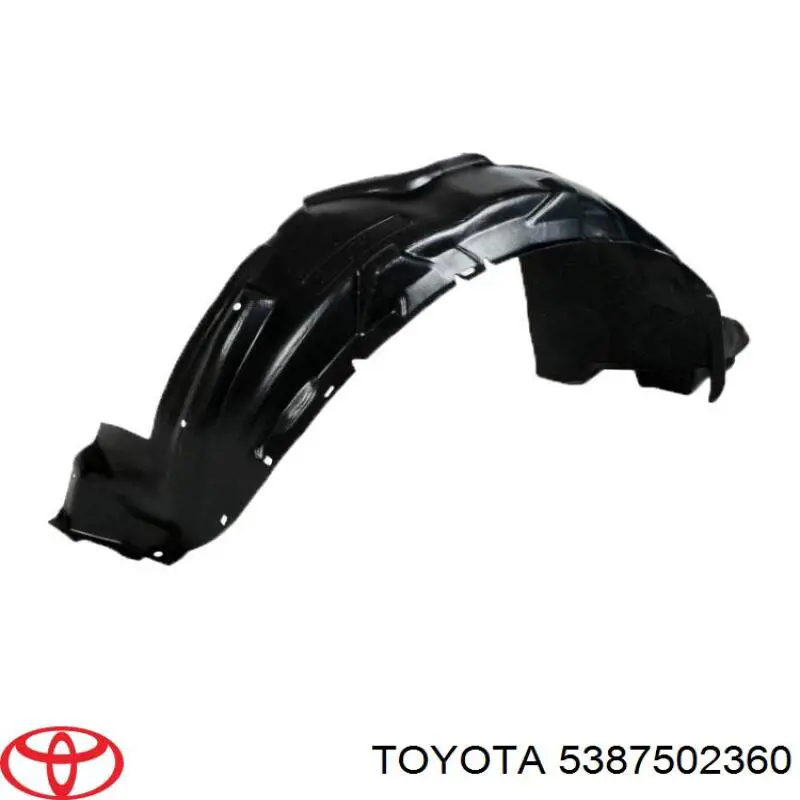 5387502360 Toyota Підкрилок переднього крила, правий