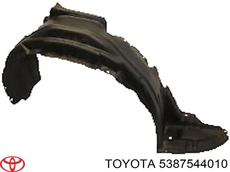 5387544010 Toyota Підкрилок переднього крила, правий