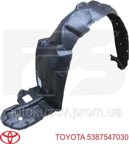 Подкрильнікі переднього крила, правий Toyota Prius хетчбек (ZVW30) (2009 - 2016) ціна, від 14.01 USD