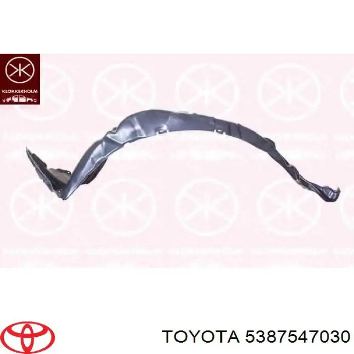  Підкрилок передній правий Toyota Prius 