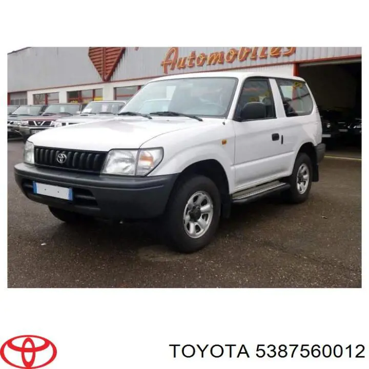 Подкрильнікі переднього крила, правий Toyota 5387560012 ціна, від 64.19 USD