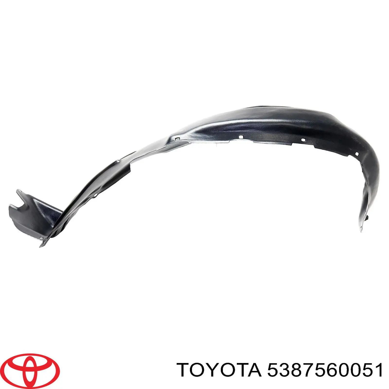 Подкрильнікі переднього крила, правий Toyota 5387560051 ціна, від 139.05 USD