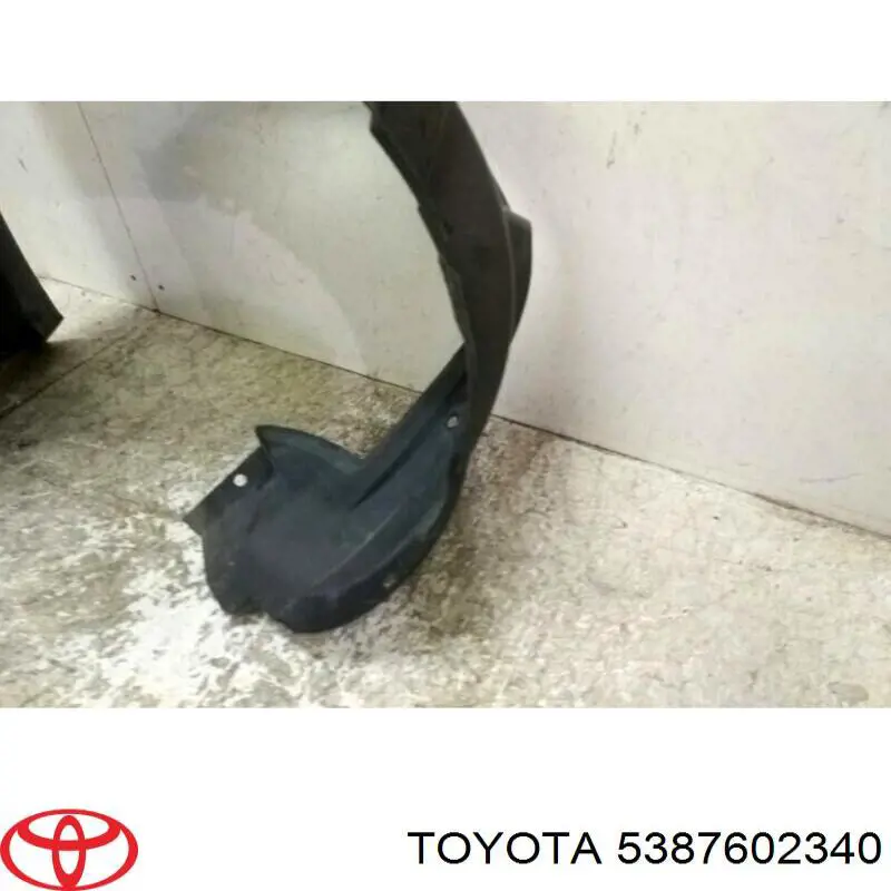 Підкрилок переднього крила, лівий Toyota 5387602340 ціна, від 23.95 USD