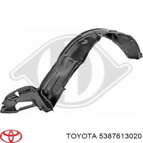 Підкрилок переднього крила, лівий Toyota 5387613020 ціна, від 12.00 USD